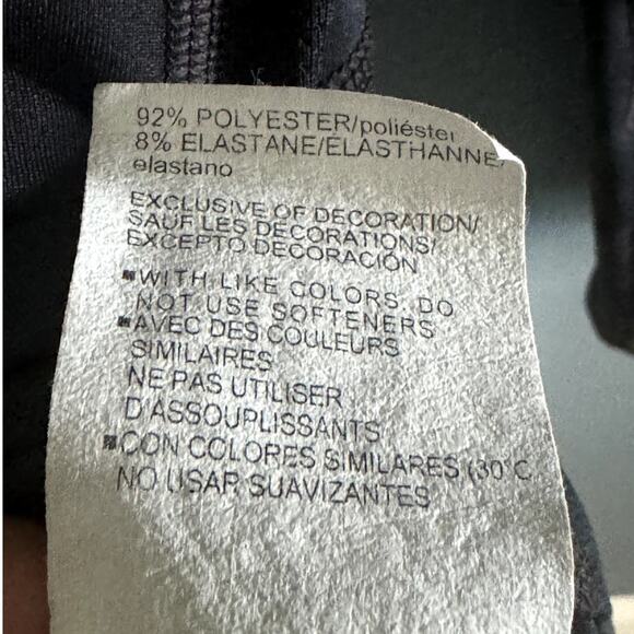 UNDER ARMOUR YOUTH LARGE BLACK LONG SLEEVE COMPRESSION SHIRT - Picture 7 of 10